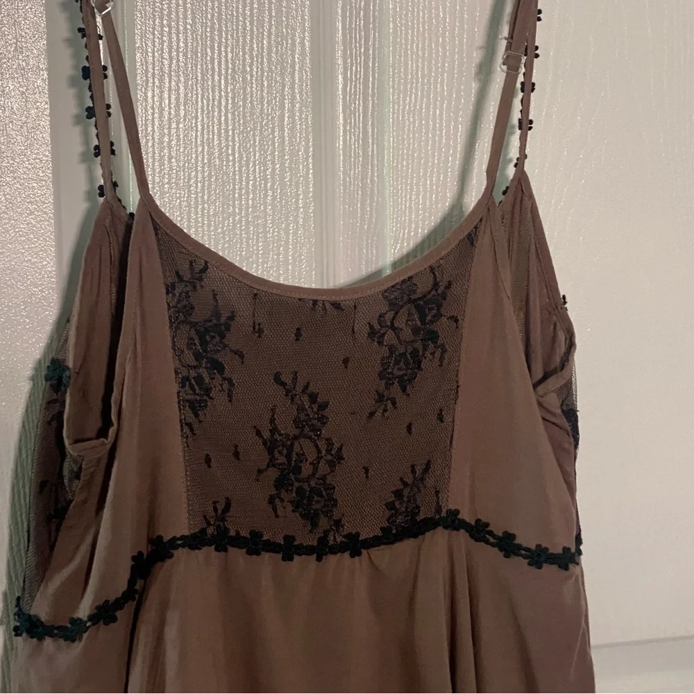 ANGL Brown & Black Tunic Size Medium - Picture 10 of 11